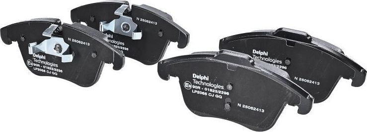 Тормозные колодки Delphi (Low-Metallic). Артикул LP2065