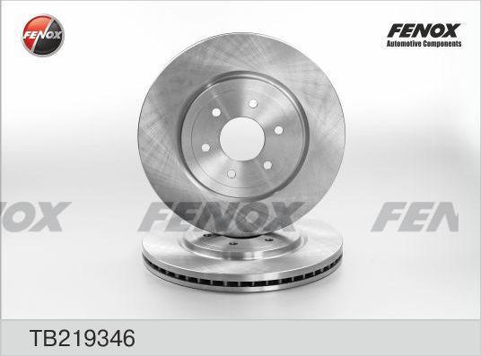 Тормозной диск Fenox. Артикул TB219346