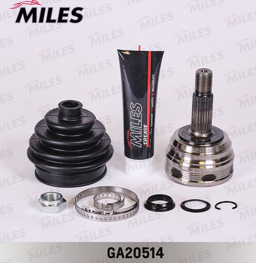 Шрус наружный (граната) Miles. Артикул GA20514