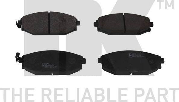 Тормозные колодки NK. Артикул 223410