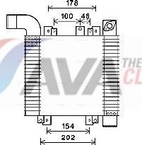 Интеркулер AVA. Артикул HY4359