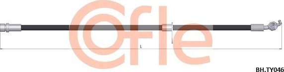 Тормозной шланг Cofle. Артикул 92.BH.TY046