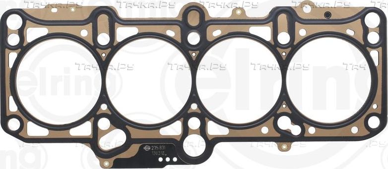 Прокладка ГБЦ Elring для Volkswagen Bora 1998-2013. Артикул 235.831