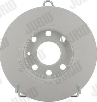 Тормозной диск Jurid передний для Opel Corsa B 1993-2001. Артикул 561158JC