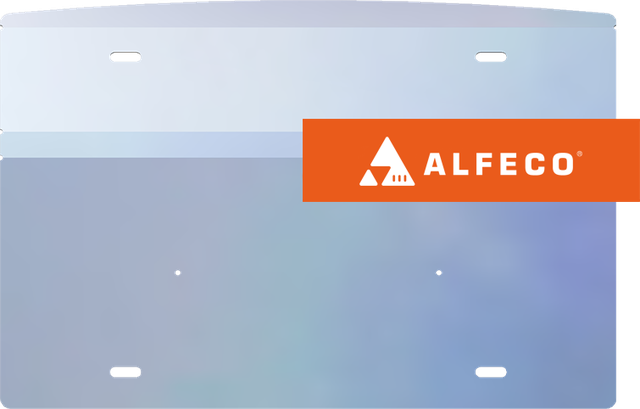 Защита алюминиевая "Alfeco" для радиатора BMW X3 G01 2017-2026. Артикул ALF.34.25 AL4