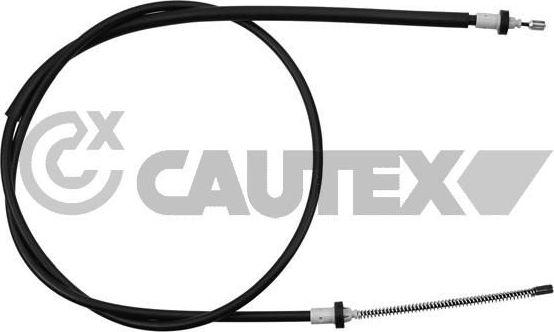 Трос ручника (тросик ручного тормоза) Cautex. Артикул 765766