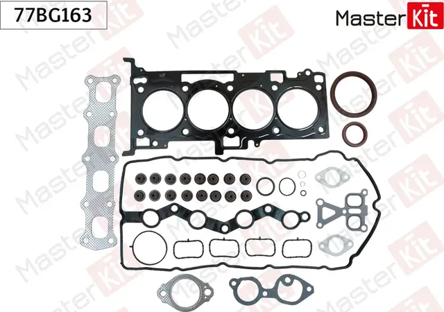 77BG163 Полный комплект прокладок MITSUBISHI 4B10 (Master KIT). Артикул 77BG163