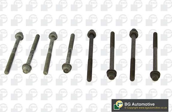 Комплект болтов ГБЦ BGA для Saab 9-5 I 2001-2009. Артикул BK1398