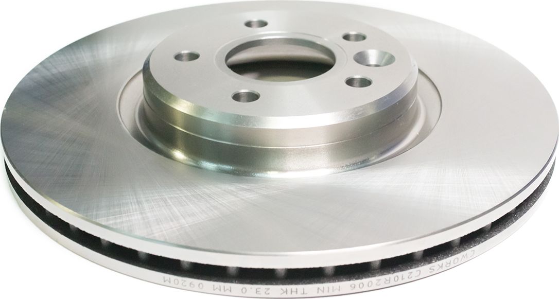 Тормозной диск Cworks передний для Volvo S40 II 2004-2012. Артикул C210R2006