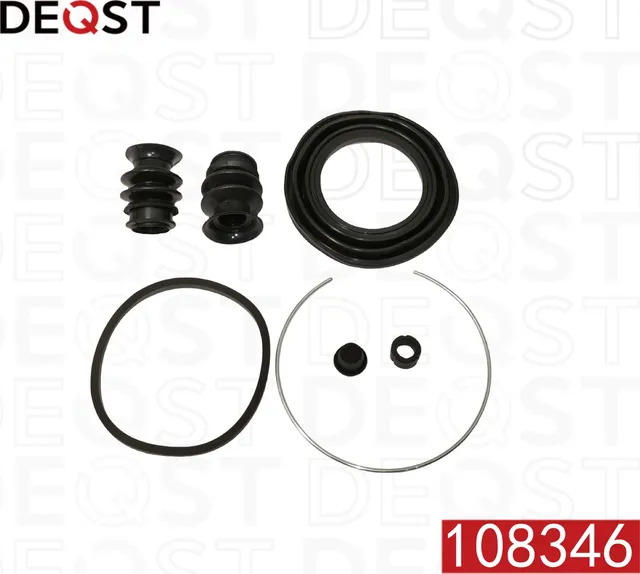 Ремкомплект тормозного суппорта переднего для поршня, (O 52 mm, DAC) CHEVROLET L (Deqst). Артикул 108346