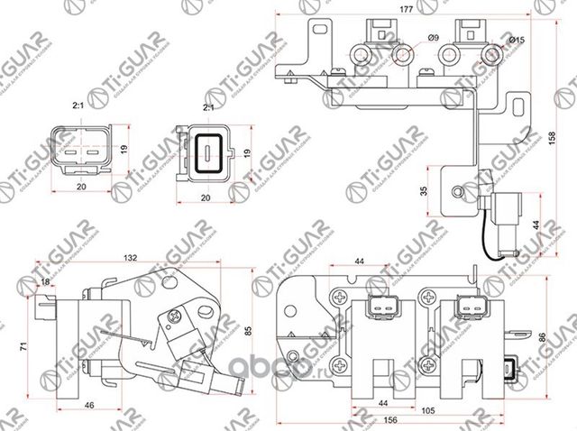 Катушка зажигания (TI-Guar). Артикул TG2730126600