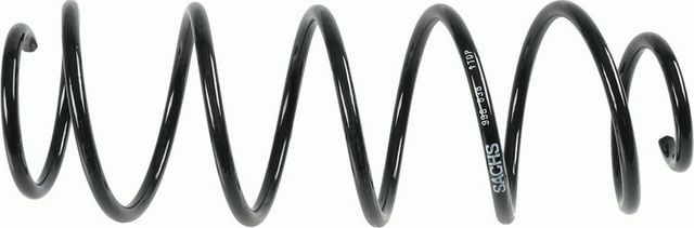 Пружина подвески SACHS передняя для Smart Fortwo II (W451) 2007-2015. Артикул 998 838