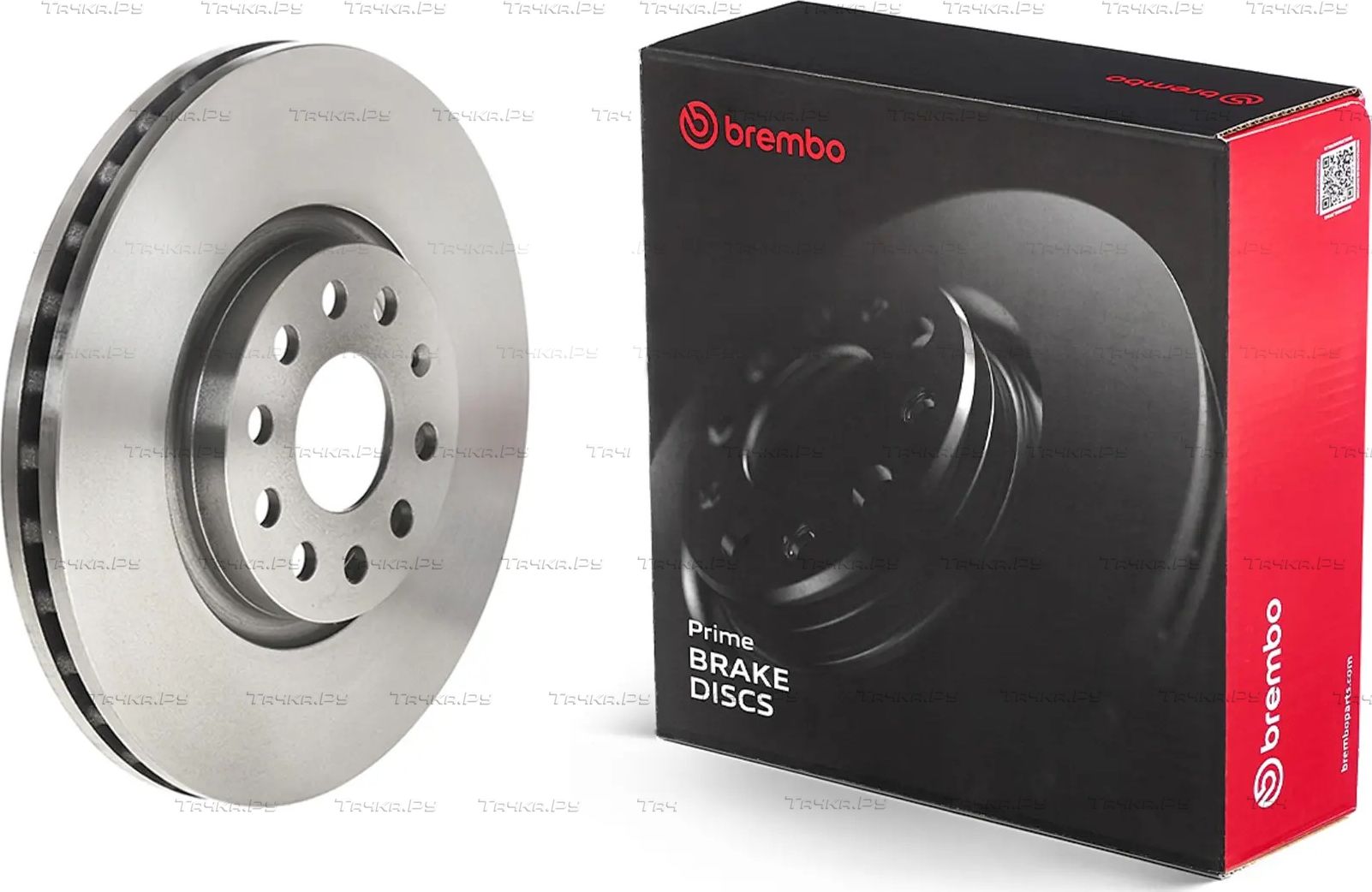 Тормозной диск Brembo PRIME LINE для SEAT Alhambra II 2010-2026. Артикул 09.B635.10