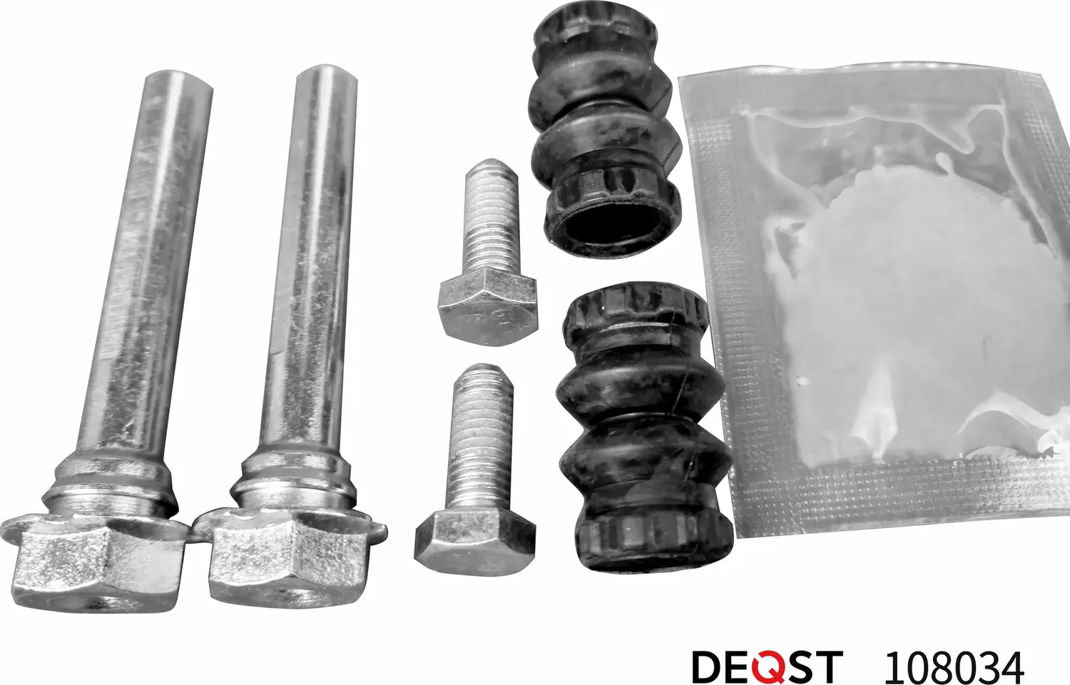 Комплект направляющих тормозного суппорта (направляющая O 10mm, суппорт TRW/Luca (Deqst). Артикул 108034