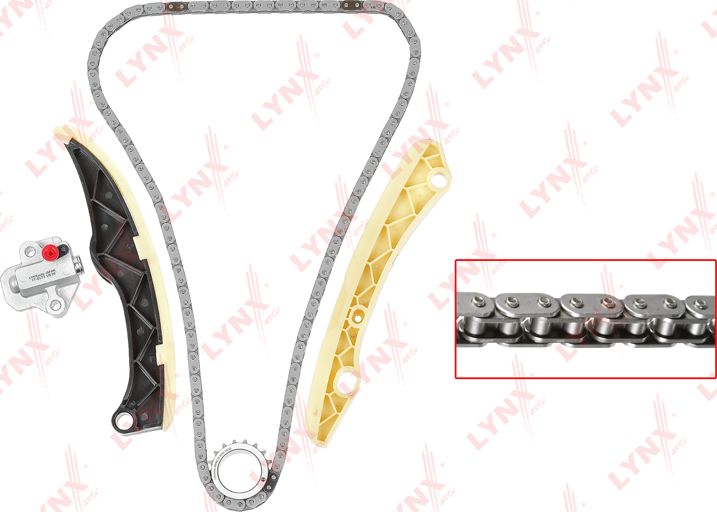 Цепь ГРМ LYNXauto для Kia Soul II 2014-2019. Артикул TK-0097