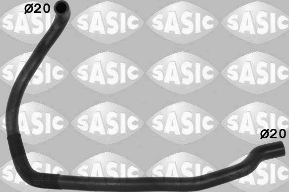 Патрубок радиатора (системы охлаждения) Sasic для Opel Corsa D 2006-2014. Артикул 3406257