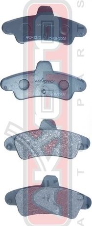 Тормозные колодки Akyoto Packing AKYOTO передние для Ford Cougar 1998-2001. Артикул AKD-1313