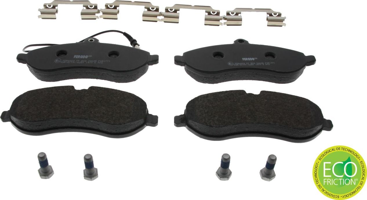 Тормозные колодки Ferodo Premier Eco Friction. Артикул FVR1771