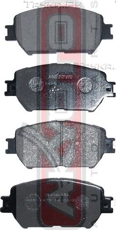 Тормозные колодки Akyoto Packing AKYOTO. Артикул AKD-1479
