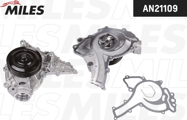 Помпа (водяной насос) Miles для Mercedes-Benz S-Класс V (W221) 2005-2013. Артикул AN21109