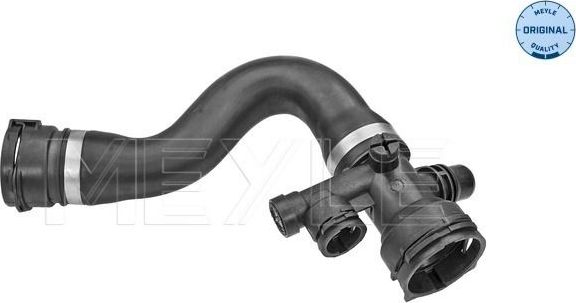 Патрубок системы охлаждения (радиатора) Meyle (EPDM (Этилен-пропиленовый каучук)). Артикул 319 222 0027