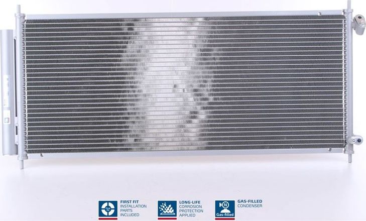 Радиатор кондиционера (конденсатор) Nissens (алюминий). Артикул 940051