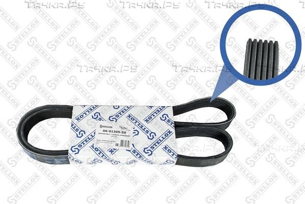 Приводной ремень поликлиновой Stellox для Mazda 5 I (CR) 2005-2010. Артикул 06-01305-SX