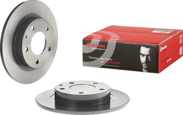 Тормозной диск Brembo PRIME LINE - UV Coated задний для Mazda MX-6 1992-1997. Артикул 08.7352.11