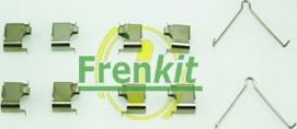 КОМПЛЕКТ УСТАНОВОЧНЫЙ ТОРМОЗНЫХ КОЛОДОК MAZDA 626  Frenkit. Артикул 901166
