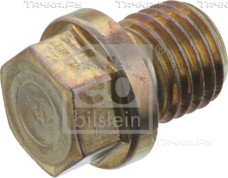 Сливная пробка масляного поддона двигателя Febi Bilstein (сталь). Артикул 48904