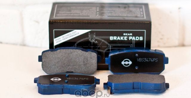 колодки тормозные (Vite). Артикул VBS3474PS