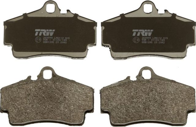 Тормозные колодки TRW задние для Porsche Boxster I (986) 1999-2004. Артикул GDB1395