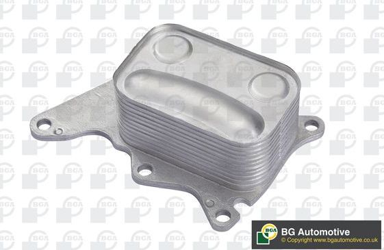 Радиатор масляный (маслоохладитель) для двигателя BGA (алюминий). Артикул CO1400