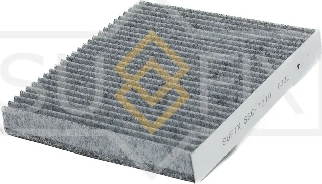 Фильтр салонный угольный CHRYSLER GRAND VOYAGER V (RT) 2007-, INFINITI FX (S51) (Sufix). Артикул SSC1210