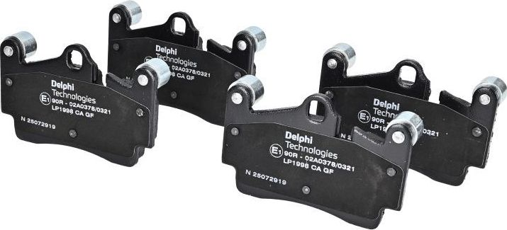 Тормозные колодки Delphi (Low-Metallic). Артикул LP1998