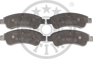 Тормозные колодки Optimal передние для Citroen C3 II 2009-2016. Артикул BP-84010