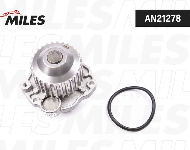 Помпа (водяной насос) Miles для Citroen C8 I 2002-2014. Артикул AN21278