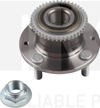 Ступица колеса с интегрированным подшипником NK задняя для Mazda 323 VI (BJ) 1998-2004. Артикул 763215