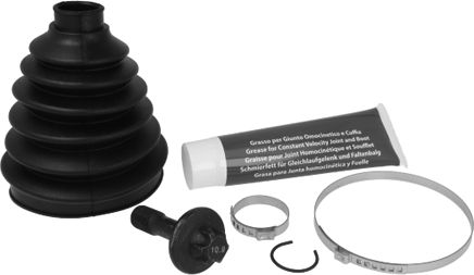 Пыльник шруса (комплект) Metelli (резина). Артикул 13-0618