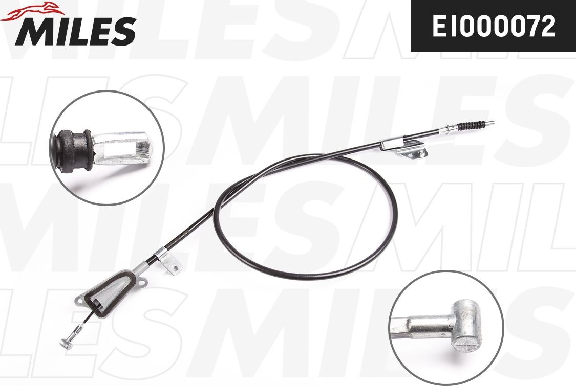 Трос ручника (тросик ручного тормоза) Miles. Артикул EI000072