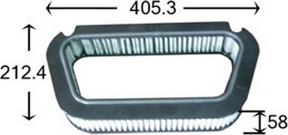 Салонный фильтр JS Asakashi. Артикул AC0031