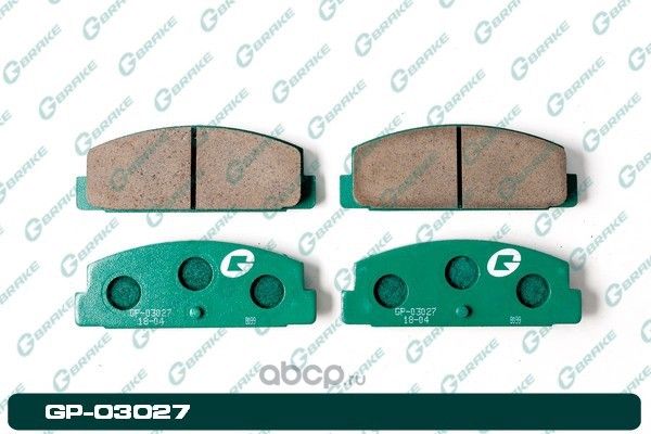 Колодки тормозные (G-Brake). Артикул GP03027