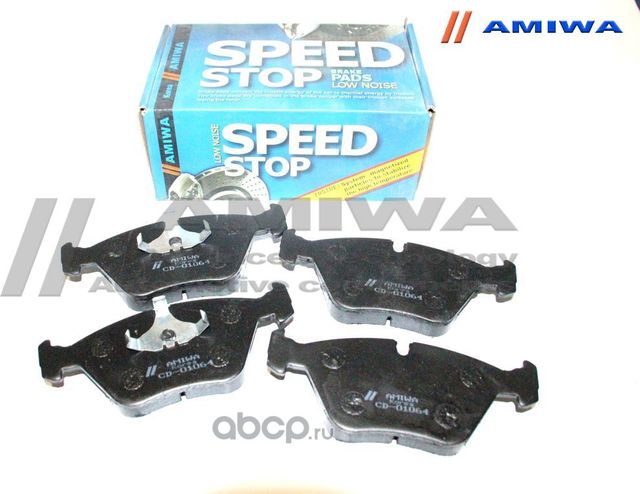Колодки тормозные передние (Amiwa). Артикул CD01064