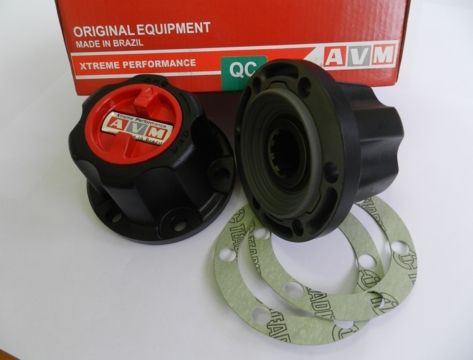 Хабы колесные AVM ручные серия Extreme (2 шт.) для Nissan Patrol Y60 1987-1997. Артикул AVM-745XP