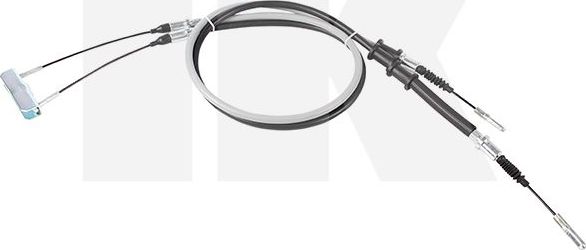 Трос ручника (тросик ручного тормоза) NK. Артикул 903679