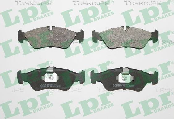 Тормозные колодки LPR задние для PUCH G-modell W460 1979-1991. Артикул 05P610