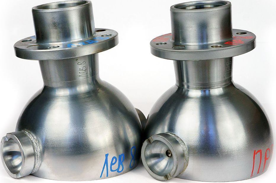 Шаровая опора Бийск поворотного кулака усиленная кастор 8° хромированная мост Спайсер (к-т 2 шт.) для УАЗ Пикап 2008-2026. Артикул ШОПК8С