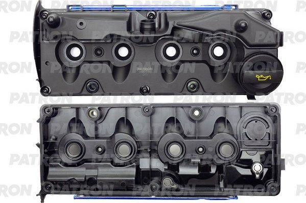 Клапанная крышка Patron для Skoda Rapid I 2012-2019. Артикул P17-0031