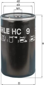 Фильтр АКПП Mahle. Артикул HC 9