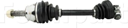 Полуось (привод в сборе, приводной вал) Formpart передняя левая для Fiat Doblo I 2005-2015. Артикул 14380110/S